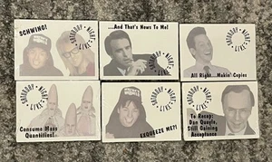 SATURDAY NIGHT LIVE POST-IT NOTES SET WAYNE’S WORLD CONEHEADS SNL 6 PACKS NEW - Picture 1 of 2