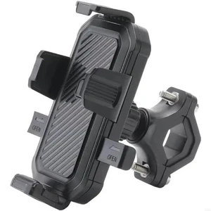 SUPPORTO TELEFONO PORTA SMARTPHONE BICI BICICLETTA MOTO UNIVERSALE 360 - Foto 1 di 4