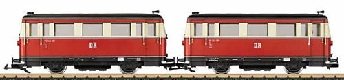 LGB 29655 G Deutsche Reichsbahn Class VT 133 Rail Bus & Trailer Car Set  w/DCC - Image 1 of 1
