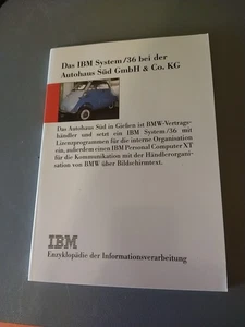 ITHistory (1986) IBM Prospekt:SYSTEM/36 Autohaus Süd " (deutsch) (66PGS Q - Bild 1 von 1