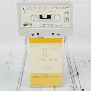 Three Dog Night Joy to the World Hits Cassette paper label 1st PRESS - Picture 1 of 6