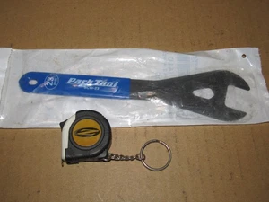 Park Tool SCW-23 Bicycle Hub Cone Wrench 23mm & Zipp Wheels Tape Measure - Picture 1 of 2