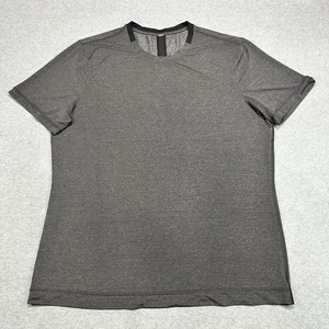 Lululemon Shirt Mens Large Grey Performance Stretch Athleisure Athletic - Picture 1 of 5