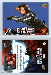 Winter Soldier #CW16 Captain America Civil War 2016 Upper Deck Walmart Card - Picture 1 of 1