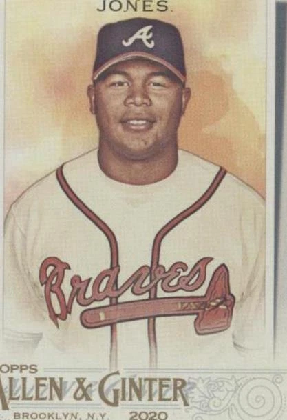 2020 Topps Allen & Ginter's - Andruw Jones #318