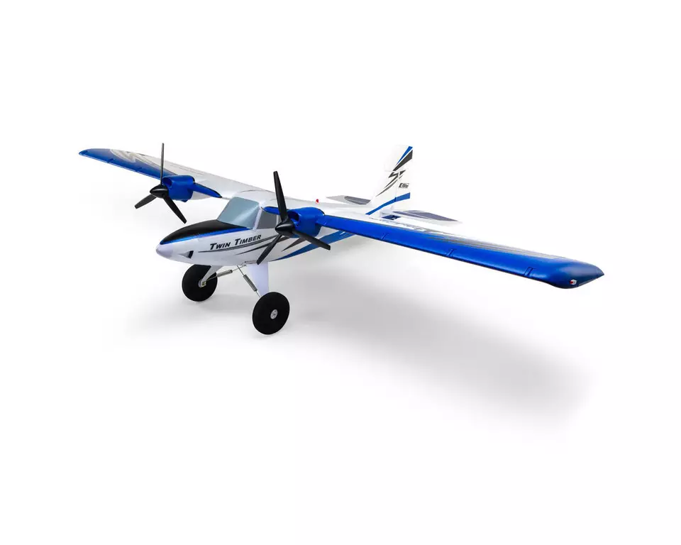 E-flite RC Airplane Twin Timber 1.6m PNP EFL23875 Airplanes