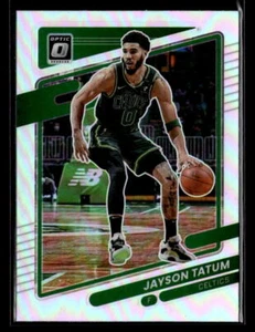Jayson Tatum 2021 Donruss Optic Silver #25 Boston Celtics - Picture 1 of 2