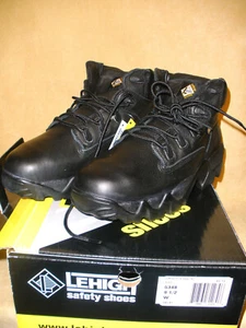 Lehigh Sicherheitsschuhe Stahlkappe Arbeitsstiefel 5348 - Neu im Karton mit Etikett 9 1/2 breit - Bild 1 von 5