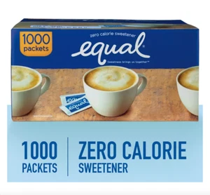 Equal Zero Calorie Sweetener (1,000 ct.) Free Shipping - Picture 1 of 5