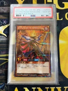 PSA10 Yu-gi-oh! Sevens Road Magician RD/SA01-JP001 Secret Rare JPN TCG Konami - Picture 1 of 2