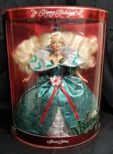 Barbie Happy Holidays 14123 1995 nuova con scatola - sigillo riparato. - Foto 1 di 9