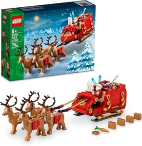 LEGO Santa’s Sleigh Christmas Toy Building Set for Kids Ages 9-13 - Picture 1 of 6