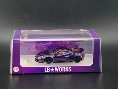 CM Model LBWK Liberty Walk 488 Widebody Chameleon 1/64 - Image 1 of 4