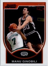 2007-08 Bowman Chrome #51 Manu Ginobili - NM-MT