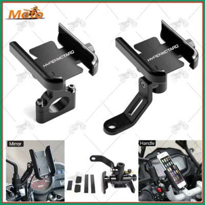 New For Ducati Hypermotard CNC Handlebar Mobile Phone Holder GPS Stand Bracket - Image 1 of 4