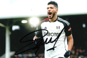 FULHAM & MEXICO: RAUL JIMENEZ SIGNED 6x4 ACTION PHOTO+COA **PROOF** - Bild 1 von 2