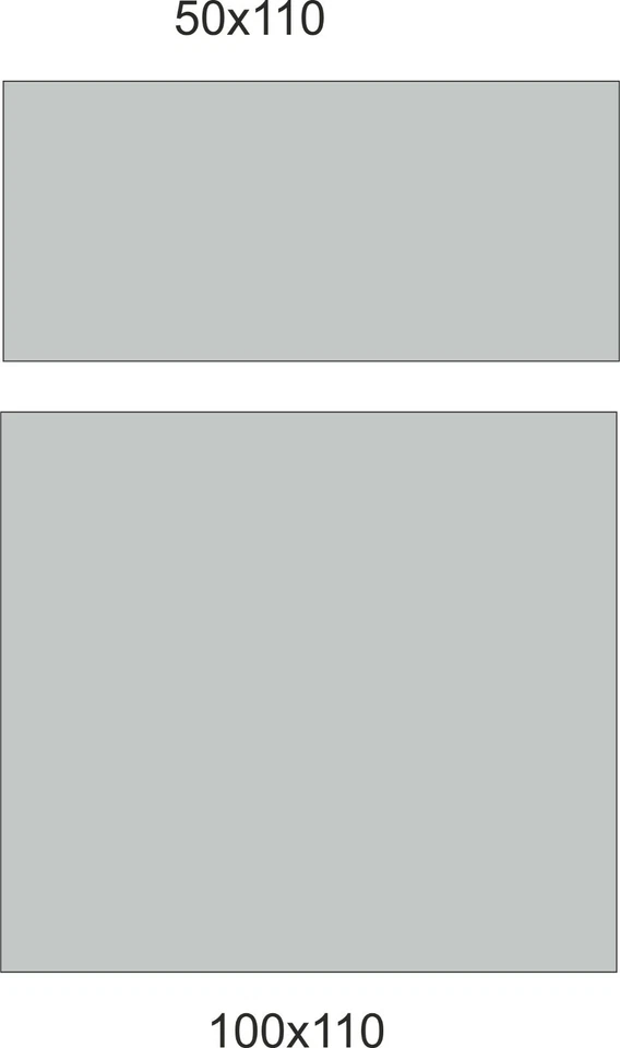 Sichtschutzfolie Fensterfolie Glasdekorfolie 4-eck 100x96 Cm