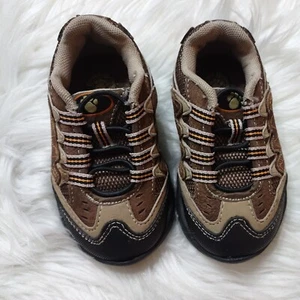 Buster Brown Size 6 M Toddler Boys Brown Tan Black Shoes - Picture 1 of 9