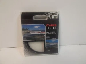 CANON 72mm UV Camera Lens Filter From JAPAN NIP - Picture 1 of 3
