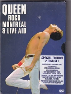 DVD Queen Rock Montreal e Live Aid Special Edition 2 dvd 2007 - Nuovo - Foto 1 di 2