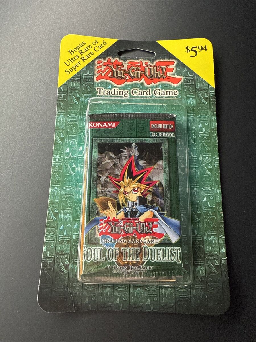 Konami Yu-Gi-Oh! TCG Soul of the Duelist Sealed Collectible Konami Yu-Gi-Oh! TCG Soul of the Duelist Sealed Collectible