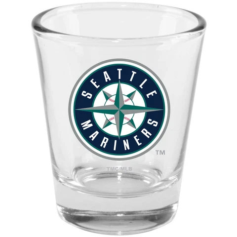 Seattle Mariners 2oz. Primary Logo Shot Glass Cover