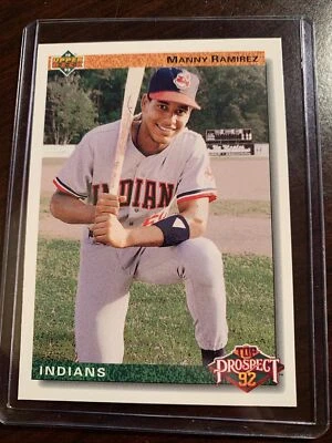 1992 Upper Deck Manny Ramirez Cleveland Indians #63 Baseball Card - Image 1 of 4
