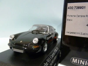 WOW EXTREMELY RARE Porsche 911 RSR 2.8 Kremer 1973 Black 1:43 Minichamps-Spark - Picture 1 of 3