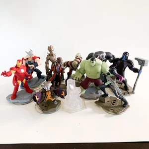 Disney Infinity 2.0 Marvel Avengers Figures Hulk Groot Thor Iron Man Lot 11 - Picture 1 of 7