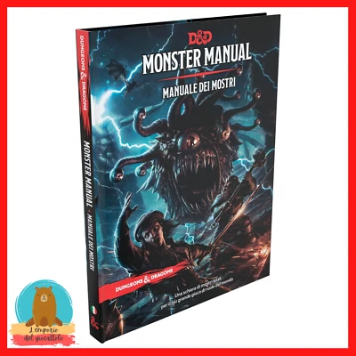 D&D 5.0 MANUALE DEI MOSTRI ITA dungeons and dragons wizards of the coast - Immagine 1 di 2