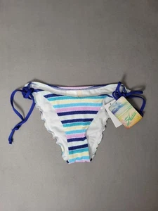 Hobie Womens Side Tie Tanga Bikini Swimsuit Bottom Size Medium - Picture 1 of 6