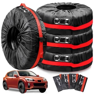 Reifentasche Set – 4 Stück Reifen Taschen für 18-22 Zoll Reifen, Robuste Reifent - Bild 1 von 6