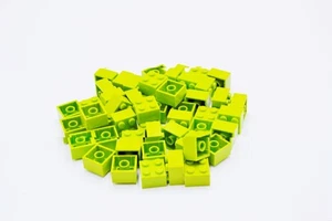 LEGO 50 x Basisstein Baustein Grundbaustein lindgrün Lime Basic Brick 2x2 3003 - Bild 1 von 2