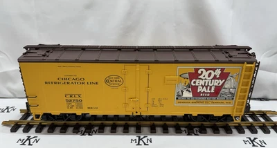 Aristo-Craft ART-46222 NYC 20th Century Pale Beer Steel Reefer Car G Scale - Image 1 of 4