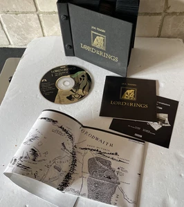 Lord of the Rings J.R.R. Tolkien BBC Radio Collection 1995 14 x CDs / Map /Book - Picture 1 of 21