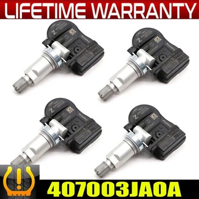 TPMS 40700-3JA0B Tire Pressure Sensor For Nissan Altima Murano Vsolahcfmyjnypijw - Image 1 of 4