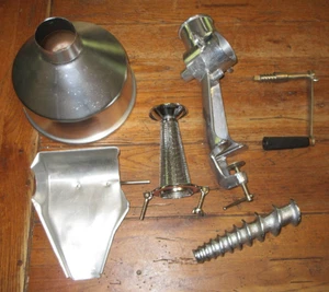 Vintage Squeezo 400-TS Metall Gemüsesieb Teile - Bild 1 von 12