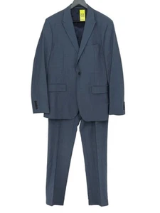 Reiss Men's Two Piece Suit Chest: 42 in Blue Wool - Picture 1 of 7