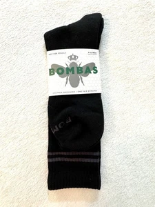 Bombas Socks X-Large NWT Black Men’s Calf - Picture 1 of 5
