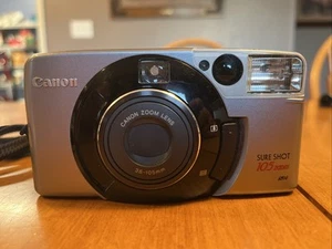 Canon Sure Shot 105 Zoom S analoge Kompaktkamera 35 mm Beschreibung lesen Teile - Bild 1 von 9