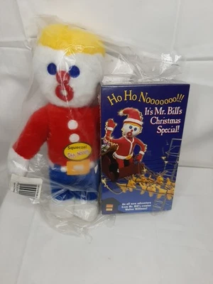 Ho Ho Nooooooo Its Mr. Bills Christmas Special (VHS, 1996) With Mr Bill Plush - Image 1 of 4