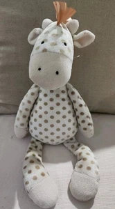 Jellycat Georgie Giraffe Plush Toy Beige Brown Polka Dots Retired 17" - Picture 1 of 6