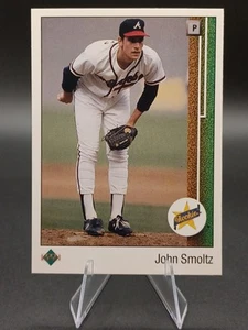 John Smoltz 1989 Upper Deck #17 Rookie - Photo 1/2