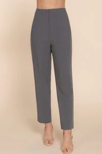 High Waist Pintuck Detail Long Pants - Picture 1 of 7