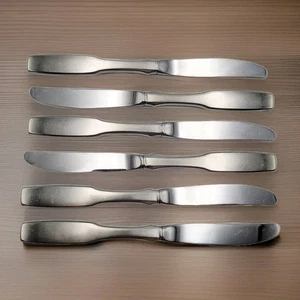 6er Set Community Edelstahl DINNER MESSER Oneida PAUL REVERE Satin 8,25" - Bild 1 von 6