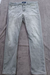 Scotch & Soda Herren Jeans 34 32 Grau Ralston Regular Slim Denim Wash W34 L32 - Bild 1 von 13