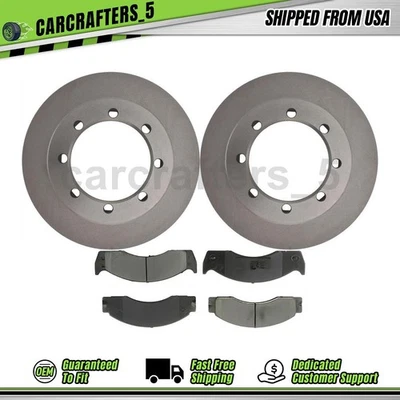 Juego de pastillas de freno de disco traseras para Ford Econoline Super Duty 1996 5,8 L Foto 1 de 4