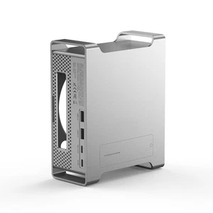 For Mac Mini Docking Station 9in1 Alloy Hub NVME SSD and USB 3 2 Compatible - Picture 1 of 19