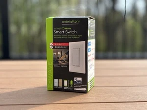 Enbrighten Z-Wave In-Wall Smart Light Switch with QuickFit and SimpleWire - Picture 1 of 4