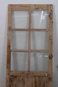 VINTAGE SINGLE GLASS DOOR L242 - Picture 1 of 3